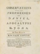 Observations upon the prophecies of Daniel, and the Apocalypse of St  ( Sir   Isaac)