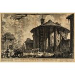 Piranesi (Giovanni Battista) - Veduta del Tempio di Cibele a Piazza della Bocca della Verita,