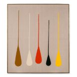 ** Rodney Graham (b. 1949) - Inverted Drip Painting #25, 2008 liquid acrylic on canvas 48 x 40
