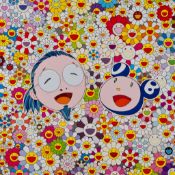 ** Takashi Murakami (b.1962) - Me and Mr. DOB offse t lithograph printed in colours, 2009, signed in