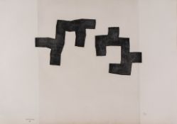 Eduardo Chillida (1924-2002) - Leku V (K.70003) etching, 1970, signed in pencil, numbered 20/50,