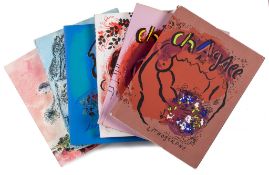 Marc Chagall (1887-1985) - Lithographe I-VI the set of six books, 1960-1985, comprising twenty-seven