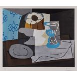 Pablo Picasso (1881-1973)(after) - Nature Morte à la Charlotte offset lithograph printed in colours,