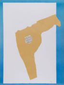Robert Motherwell (1915-1991) - Dedication–Lincoln Center (B.App.23) screenprint with collage in