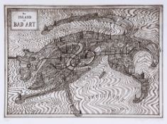 Grayson Perry (b.1960) - The Island of Bad Art etching, 2013, signed in pencil, numbered 26/80,