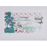Pierre Bonnard (1867-1947) - Le Canotage (B.42) lithograph printed in colours, 1897, signed in