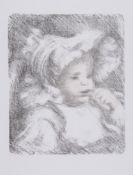 Pierre-Auguste Renoir (1841-1919) - L'Enfant au Biscuit (D.31) lithograph, 1899, with the   H.M.P.