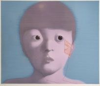 Zhang Xiaogang (b.1958) - My Memory No. 1 lithograph printed in colours, 2002, signed in pencil,