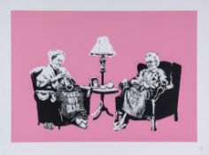 Banksy (b.1974) - Grannies screenprint in colours, 2006, numbered 154/500, published by Pictures