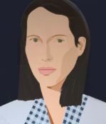 Alex Katz (b.1927) - Christy screenprint in colours, 2013, signed in pencil, numbered 27/76, printed