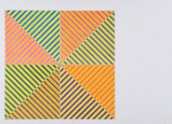 Frank Stella (b.1936) - Sidi Ifni (from the Hommage à Picasso)(A.91) offset lithograph printed in
