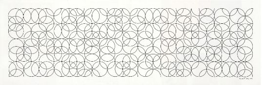 Bridget Riley (b.1931) - Composition with Circles 2 (S.46) screenprint, 2001, signed, titled and