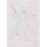 Salvador Dali (1904-1989) - La Quête du Graal (M.&L.778-789, f.75-9) the portfolio of 12 etchings