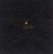 James Lee Byars (1932-1997) - Quarter a US 25 cent quarter coin inscribed  Liberty 1971  , on tissue