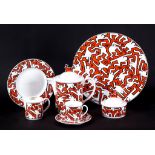 Keith Haring (1958-1990) - A Piece of Art the bone-china tea service, 1991, from the edition of