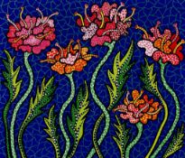 ** Yayoi Kusama (b.1929) - Summer Flowers (K.140) screenprint in colours, 19 90, signed, titled