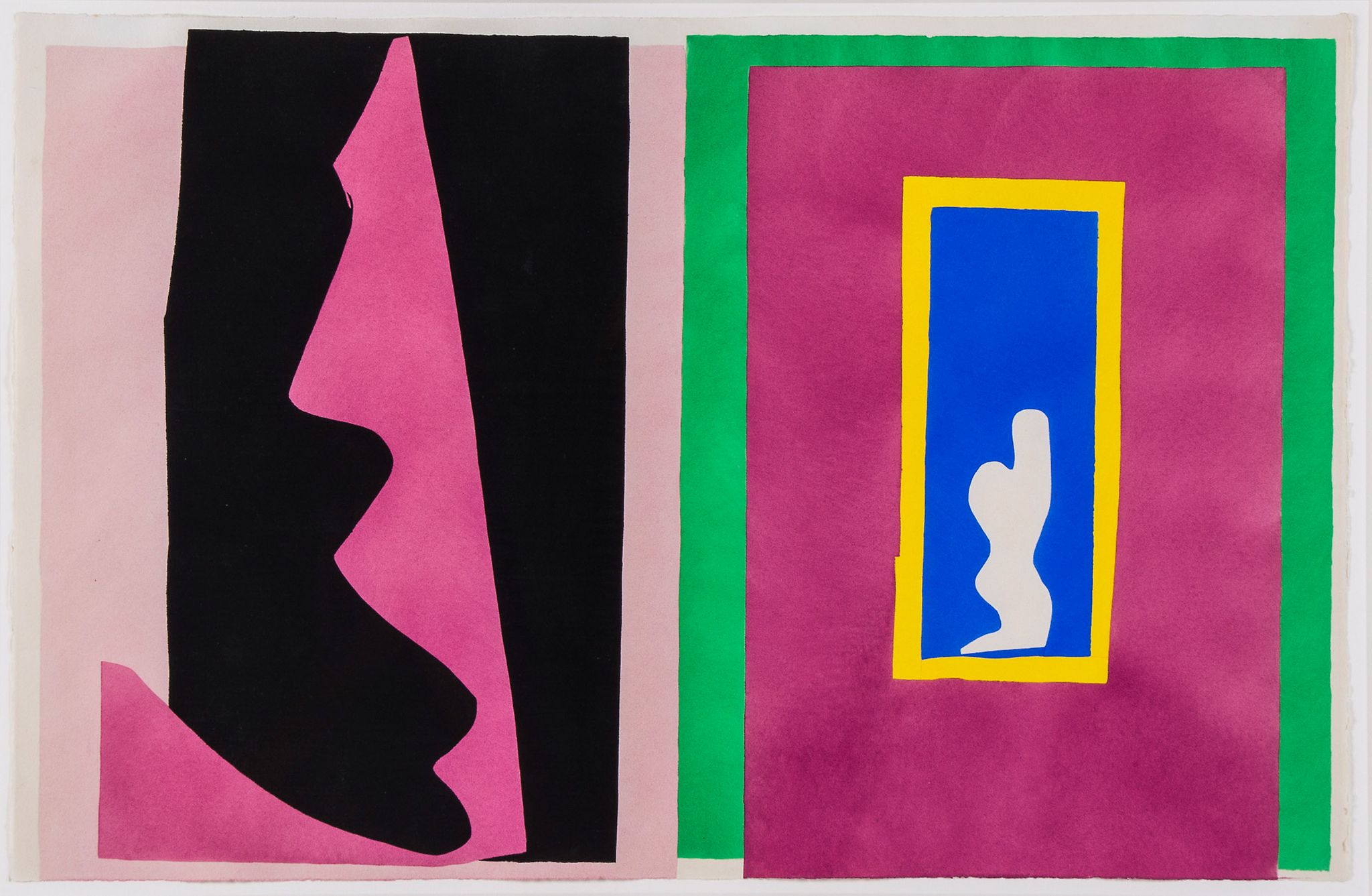 Henri Matisse (1869-1954) - Le Destin (plate. XVI) pochoir in colours, 1947, the edition was 250, as