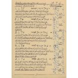 Hanne Darboven (1941-2009) - Kalenderaufzeichnung, 1976 sketchbook, containing 89 xerox sheets,