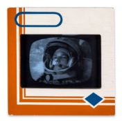 Joe Tilson (b.1928) - Transparency I: Yuri Gagarin 12 April 1961 screenprint on perspex, 1968,