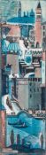 Lill Tschudi (1911-2004) - Venice (Not in C.L.T.) the rare linocut printed in colours, 1955,