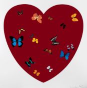 Damien Hirst (b.1965) - Big Love screenprint in colours, 2010, signed in pencil, numbered 22/50,