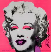 Andy Warhol (1928-1987) - Castelli Gallery Marilyn Announcement  (not in F.&S.) screenprint in