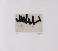 Eduardo Chillida (1924-2002) - Continuation I (K.66003-66005) etching, 1966, signed in pencil,