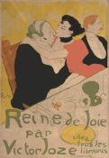Henri de Toulouse-Lautrec (1864-1901) - Reine de Joie (W.3) lithographic poster printed in