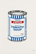 Banksy (b.1974) - Soup Can screenprint in colours, 2005, numbered 198/250 in pencil, published by