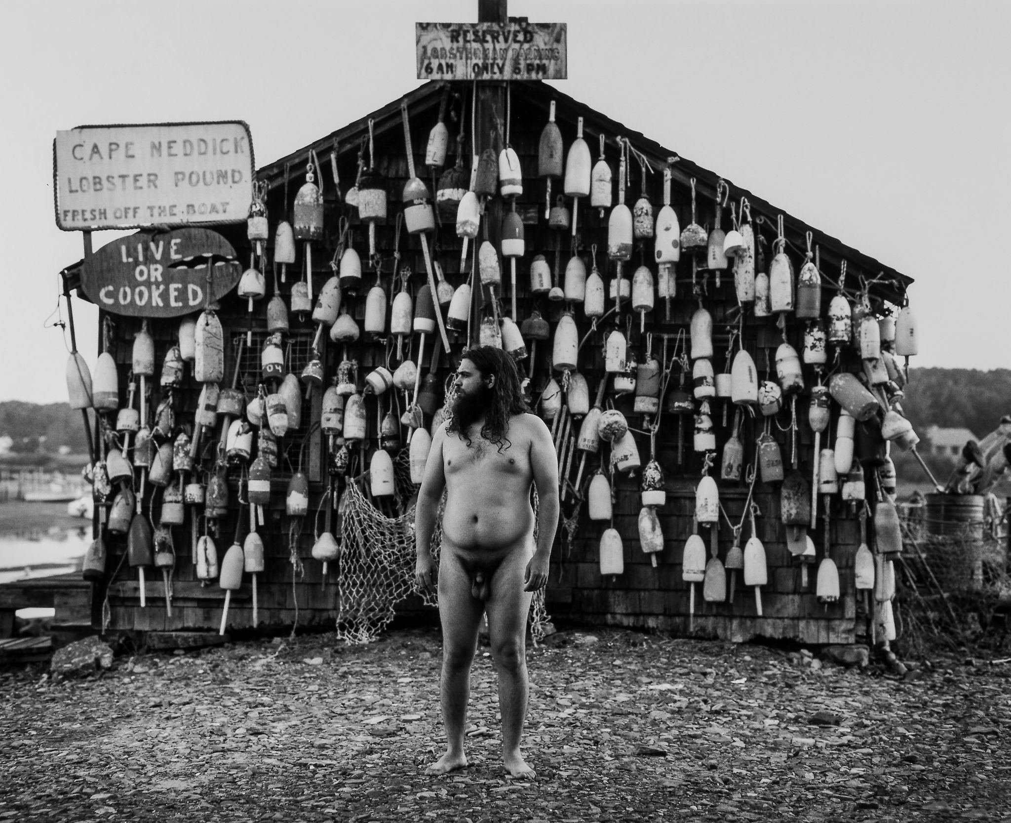 Spencer Tunick (b.1967) - Maine gelatin silver print, 1997, signed and dated in black ink verso,