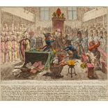 Gillray (James) - Consequences of a Successfull French Invasion - No.I, Plate 1st; No.I, Plate 2nd,