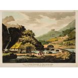 Six Views in Dorset & Devonshire, the set of 6 hand-coloured aquatint plates  (Rudolph,