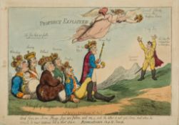 Rowlandson (Thomas) - The Corsican Tiger at Bay; The Corsican Spider in His Web; Prophecy Explained;
