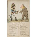 Anon. - The Consular Toy, half-length figure of Napoleon playing the pipes representing the