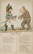 Anon. - The Consular Toy, half-length figure of Napoleon playing the pipes representing the