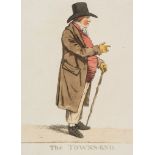 ** Law & Order.- Dighton (Robert) - The Towns-End, famous Bow Street Runner John Townsend,   remains