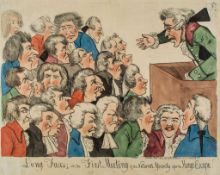 Long Faces; or, the First Meeting of the National Assembly after the King  (William,  publisher  )