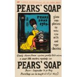 ** Crawhall II (Joseph).- - "Curious Advertisement of 100 years ago!! Pears' Soap gives