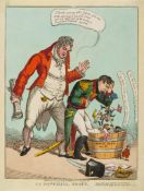 Williams (Charles) - An Imperial Vomit, an early depiction of Prince George in Napoleonic satires,