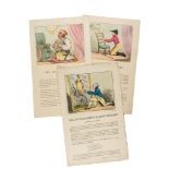 ** Woodward (George Moutard) & Thomas Rowlandson. - Collection of the 'Prayer' broadsides, 13