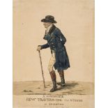 ** Brightonians.- Dighton (Robert) - A Fashionable Jew Travers-ing the Steyne at Brighton,  [not