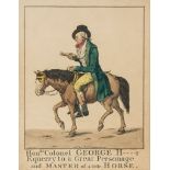 ** Equestrian Interest.- Dighton (Robert) - Hon.ble Colonel George H[ange]r Equerry to a Great