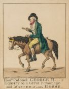** Equestrian Interest.- Dighton (Robert) - Hon.ble Colonel George H[ange]r Equerry to a Great