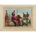 Knight (S.) Publisher. - Cosack Mode of Attack, Plate 1; Plate 2, Cossacks, Flying to Annoy,