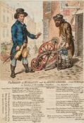 ** Trades &c.- Gillray (James) - The Friend of Humanity and the Knife-Grinder, M.P. for Southwark,