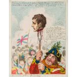 [Woodward (George Moutard)] - John Bull Peeping into Brest, the blockade of the French port by a