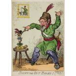 Cruikshank (George) - Snuffing Out Boney!; Russian Condescension or The Blessings of Universal