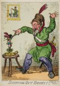 Cruikshank (George) - Snuffing Out Boney!; Russian Condescension or The Blessings of Universal