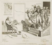 Ruotte (Louis Charles) - L'Écot, French satire on the nation's influence in Europe as Napoleon