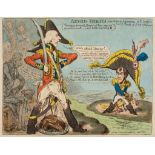 Gillray (James) - Armed Heroes, vide Military Appearances at St Stephens & at St Cloud's, on ye